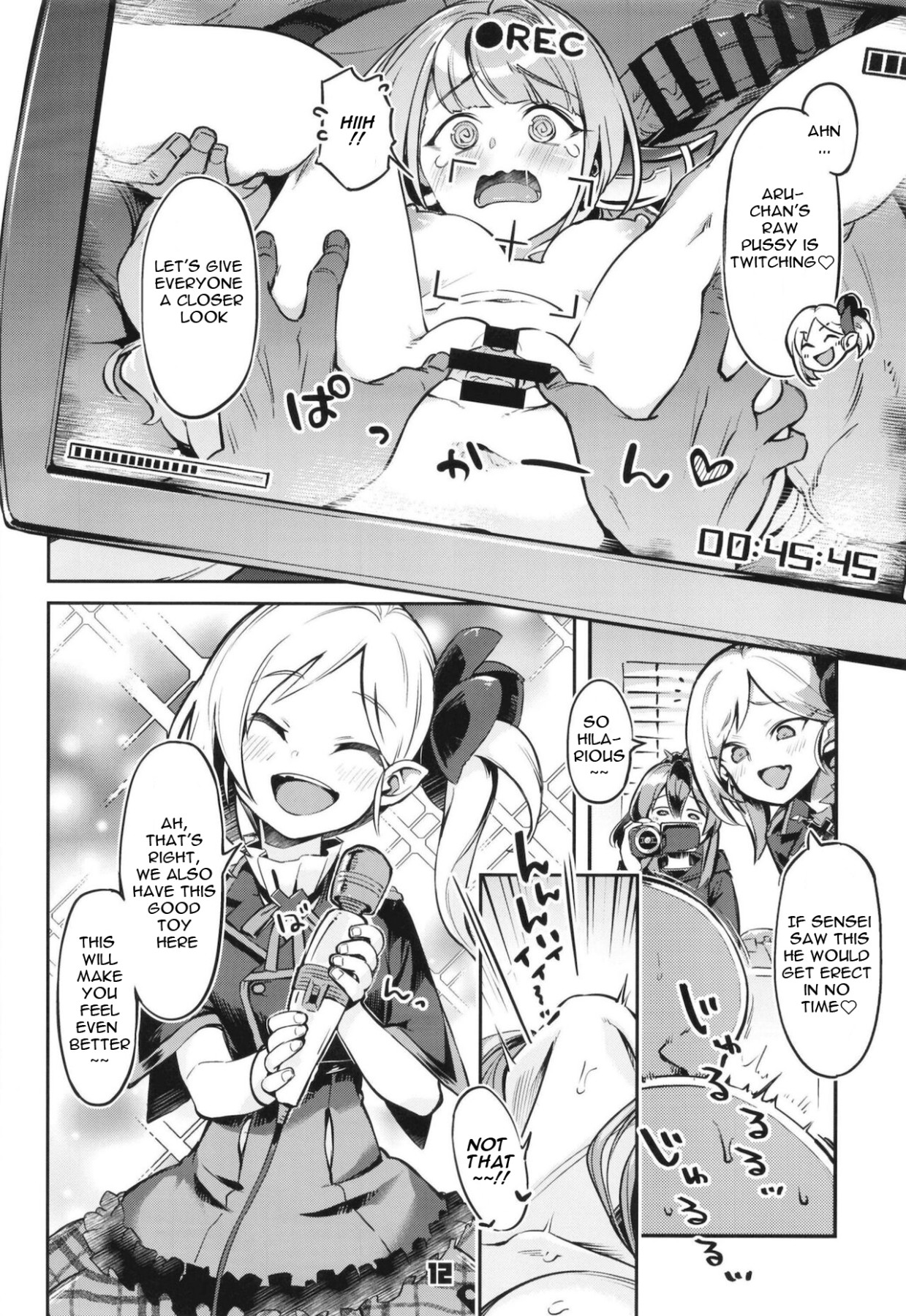 Hentai Manga Comic-Aru-chan Ran Out of Money And Before She Noticed, She Was Surrounded By Burly Men-Read-11